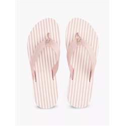 Strappy Logo Stripe Flip-Flop