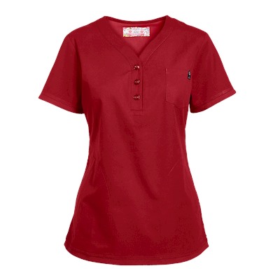 koi Scrubs Limited Edition Alexis Y-Neck Top