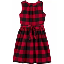 Carter's | Kid Buffalo Check Holiday Dress