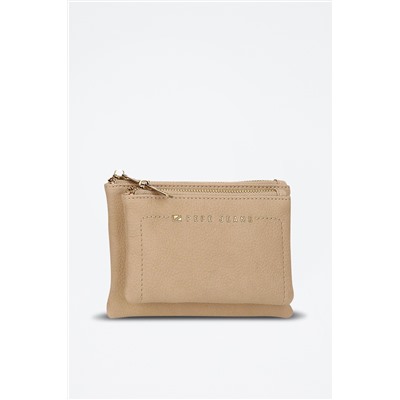 Monedero Diane Beige