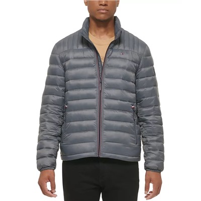 TOMMY HILFIGER Men's Packable Quilted Puffer Jacket