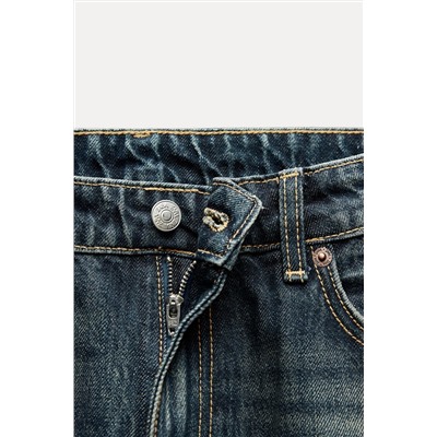 TRF STRAIGHT-LEG MID-RISE JEANS