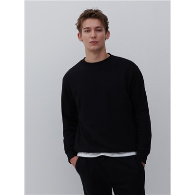 Klassisch geschnittenes Basic-Sweatshirt