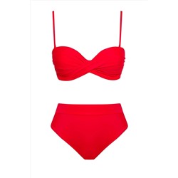 SAILOR moda, Dönmeli Yüksek Bel Bikini Takım