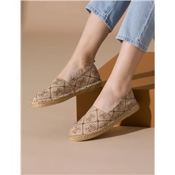 Kahverengi Espadril Ayakkabı