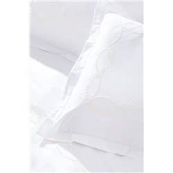 Marguerite King Size Nakışlı Nevresim Takımı - Saten