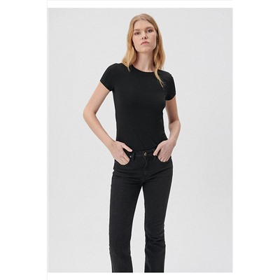 MaviSiyah Basic Tişört Fitted / Vücuda Oturan Kesim 162767-900