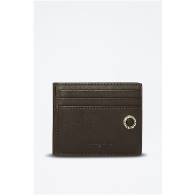 Cartera Badge Marrón