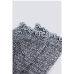 Calcetín largo lurex