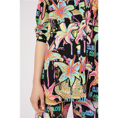 Camisa oversize serpientes