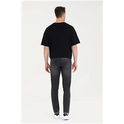 Erkek Siyah Jean Pantolon