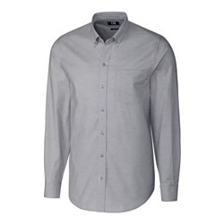Cutter & Buck Men's Big & Tall Long Sleeves Stretch Oxford Shirt