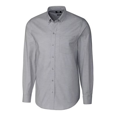 Cutter & Buck Men's Big & Tall Long Sleeves Stretch Oxford Shirt