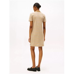 Stripe Polo Dress