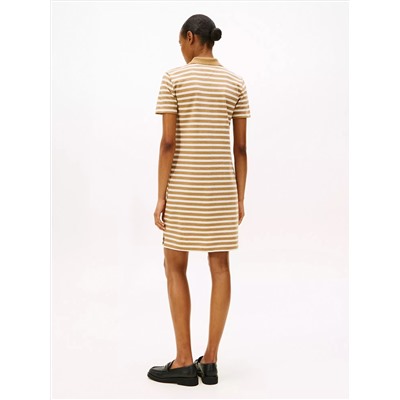 Stripe Polo Dress