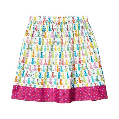 è Ispirante - Creative Adaptive Clothing Sara Wheelchair Friendly Gathered Skirt (Little Kids/Big Kids)