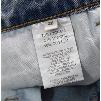 Летние тонкие свободные прямые джинсы из хлопка Tencel с высокой талией ICICL*E ОРИГИНАЛ!