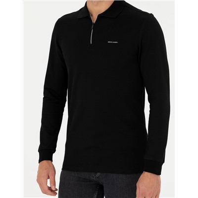 Siyah Regular Fit Sweatshirt