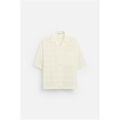 CAMISA JACQUARD CUADROS