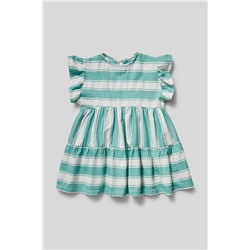 Kleid - Bio-Baumwolle - gestreift