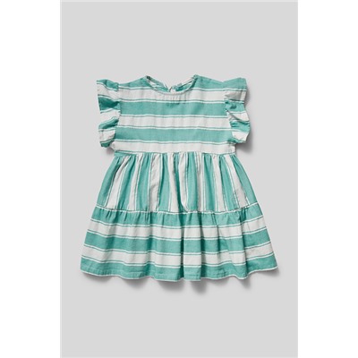 Kleid - Bio-Baumwolle - gestreift