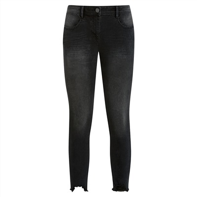 7/8 Damen Jeggings mit Fransen