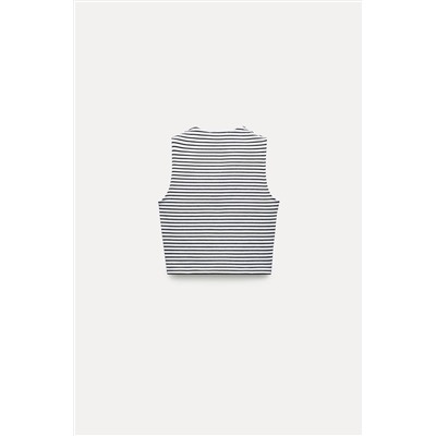 SLEEVELESS CROP TOP