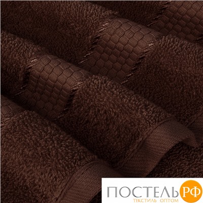 (1105) Набор из 10 полотенец Eleganta (Marakesh) 30х50 см махра 390 г/м2, 1105 темный шоколад