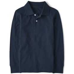 The Children’s Place  Boys Uniform Soft Jersey Polo - Nautico