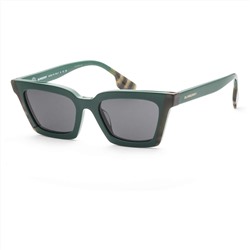 Burberry Women's Green Square Sunglasses