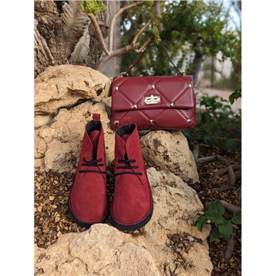 Ab. Zapatos 1619/2 New R · GRANATE+Ab.Zapatos PELLE Valentina (820) Burdeos АКЦИЯ