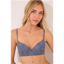 Sujetador push up GORGEOUS encaje azul