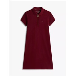 Zip Polo Dress