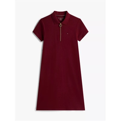 Zip Polo Dress