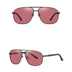 IQ30032 - Солнцезащитные очки ICONIQ 6306 Gun grilled Black Sea Magenta C21-P39