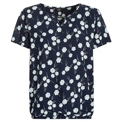Damen Bluse mit elastischem Saumbündchen