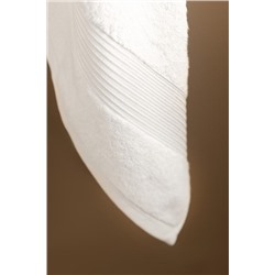 Clarette Banyo Havlusu - Beyaz - 90x150 cm