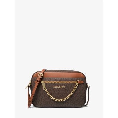 Jet Set Large Logo Crossbody Bag
