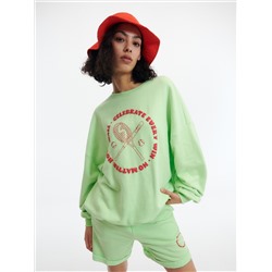 Bedrucktes Sweatshirt
