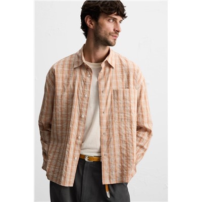 CAMISA TEXTURA CUADROS