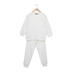Sudadera y pantalón de chándal Thunor - Blanco