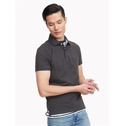 TOMMY HILFIGER SLIM FIT ESSENTIAL SOLID STRETCH POLO