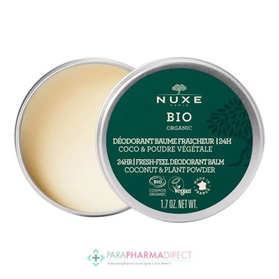 Nuxe Bio Déodorant Baume Fraîcheur 50 g