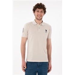Erkek Slim Fit Polo Yaka Taş Basic Tişört