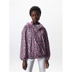 PRINTED JACKET WITH HOOD