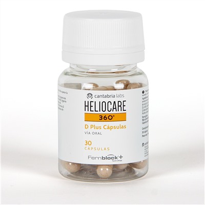 Heliocare 360 D Plus 30 cápsulas