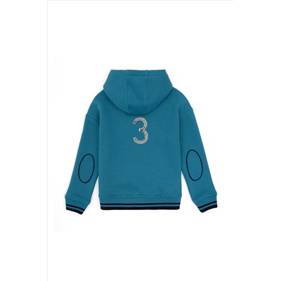 Erkek Çocuk Petrol Sweatshirt