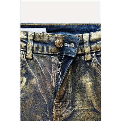 Z1975 HIGH-WAIST SKINNY FOIL JEANS