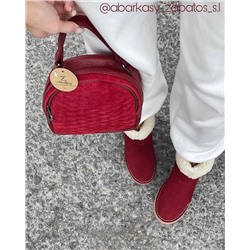 Ab.Zapatos UGY NEW R GRANATE+Ab. Z. PELLE · PORTATEL/2 napa (1210) burdeos АКЦИЯ