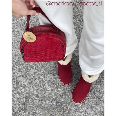 Ab.Zapatos UGY NEW R GRANATE+Ab. Z. PELLE · PORTATEL/2 napa (1210) burdeos АКЦИЯ